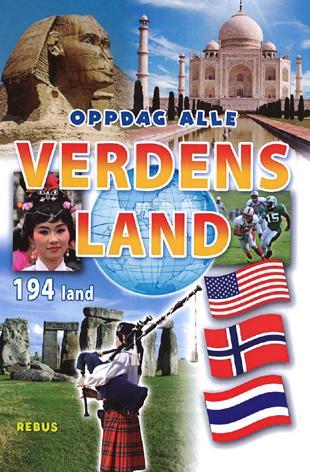 Faktabok Oppdag alle verdens land JUL Les og lær om alle spennende, interessante og fascinerende land i hele verden.