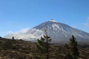 Teide på Tenerife med litt snø på toppen Søk på Internett. For en nysgjerrig gammel kranglefant blir derfor søk på Internett en løsning for å finne svaret.