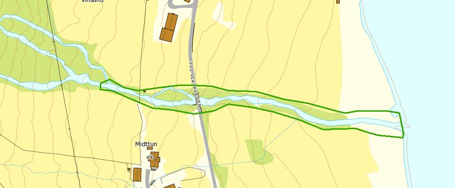 Skjøtsel og hensyn: Ingen trusler. Naturtypen skjøttes best ved å ikke ta ut trevirke. Verdivurdering: Verdien er knyttet til både vannet og bekkens kantsoner.