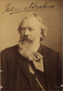 JOHANNES BRAHMS (1833 1897) Brahms var opptatt av arven fra de gamle mesterne Bach, Händel, Beethoven og Schubert.