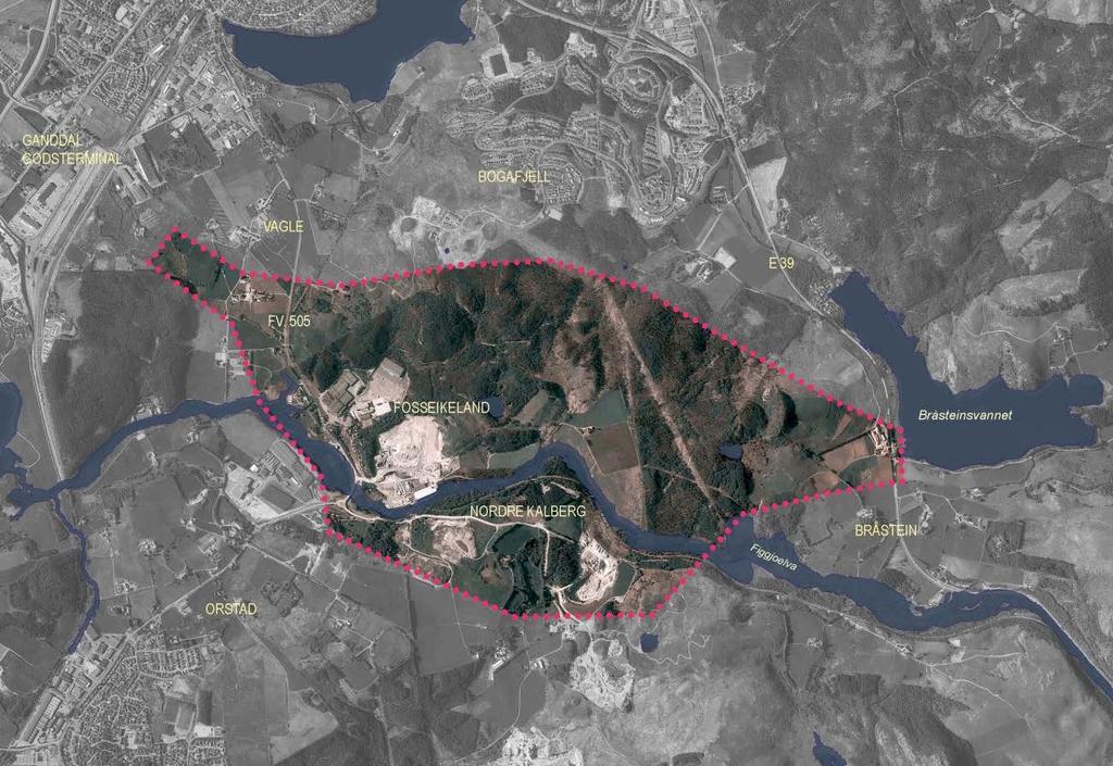 5 2 INNLEDNING Det skal utarbeides kommunedelplan med konsekvensutredning for planlegging av ny vegforbindelse fra fv. 505 ved Foss-Eikeland til E39 ved Bråstein i kommunene Sandnes, Time og Klepp.