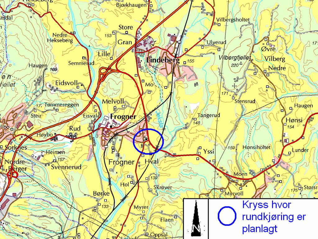 Reguleringsplan Rundkjøring i Hvalkrysset, rv. 171 x fv259 Forord Statens vegvesen Region øst har i samarbeid med Sørum kommune utarbeidet reguleringsplan for rundkjøring i Hvalkrysset, mellom rv.