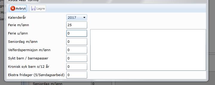 etternavn) til den personen som skal ha administratortilgang, og velg denne. Bestem dato (fra hvilken dato administratoren skal ha denne tilgangen til programmet).