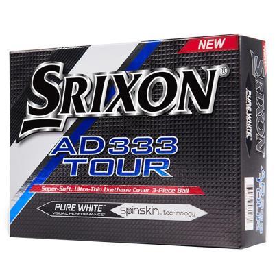 Srixon AD333 Tour AD333 er Srixons mestselgende ball og kommer nå endelig i en trelags Tour-utgave. Denne baller er ballen for dem som søker toppballens kvaliteter til en litt lavere pris.