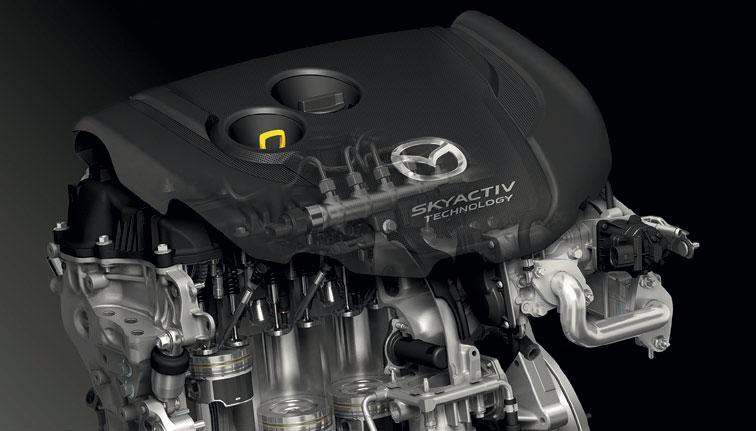 SKYACTIV-teknologien fungerer