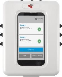 DIP-Switch oppsett Net 1/Sone 1, Net 2/Sone 2 DIP On Off (Standard) 1 Alarm i sone 1 og sone 2* Alarm i en enkel MicroBrann BSM** 2 Røykspjeldmodus Brannspjeldmodus 3 Baud Rate Auto (kun 9600) 4 Kun