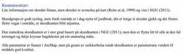 Fylke: Sør-Trøndelag Kommune: Trondheim Dato: Forhistorisk Omkomne: ukjent Rørdal Data kvalitet: 2 Skrednett ID: ingen Koordinatar