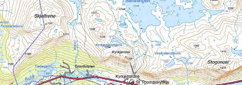 2 Filefjell snøforskningsstasjon 2.1 Lokalisering og klima Filefjell snøforskningsstasjon (73.11 Kyrkjestølane) ligger i Vang kommune i Oppland.