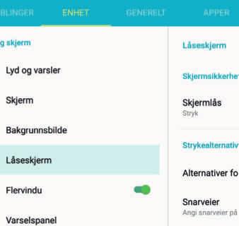 Legg inn passord på telefonen Når du kjøper en ny telefon, låses den som regel opp ved at du fører fingeren over skjermen.