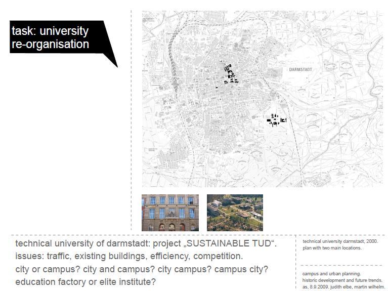 Outdated Traffic Concepts One big argument for choosing the extension s location had been it s proximity to the university sports facilities and to a then planned new highway, thereby overriding the