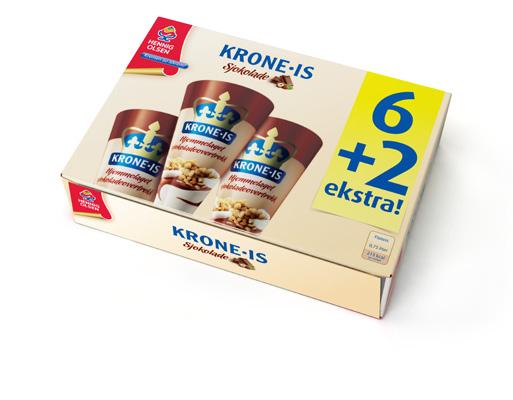 Multipack Krone-is Pistasj Multipack Pistasjis i mørk vaffelkjeks med sjokoladerippel, sjokoladeovertrekk og røstede pistasjnøtter (fløteis) Innhold: 6 x 125 ml. F-pakk i D-pakk: 8.