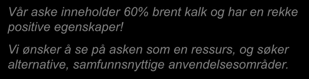 som avfall og deponeres i dag iht deponiforskriftene Deponiforskriftene (2009) er utarbeidet av MD og