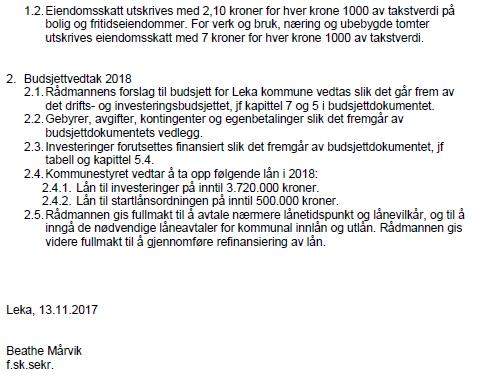 Utbygging av 3 mobilstasjoner- Kontrakt er inngått mellom Leka Kommune og Telenor Norge AS og signert.