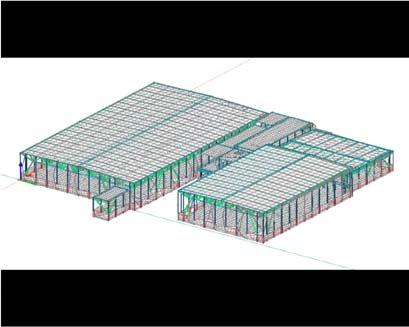 Eksempel 2 Effekt av SSI på Peler Svingeperioder med tilhørende effektive masser for Fleksibel base modell (SSI). Effective masses Shape no. T mx' my' [-] [s] [%] [%] 1 0.662 0.0 8.0 2 0.588 4.2 0.6 3 0.