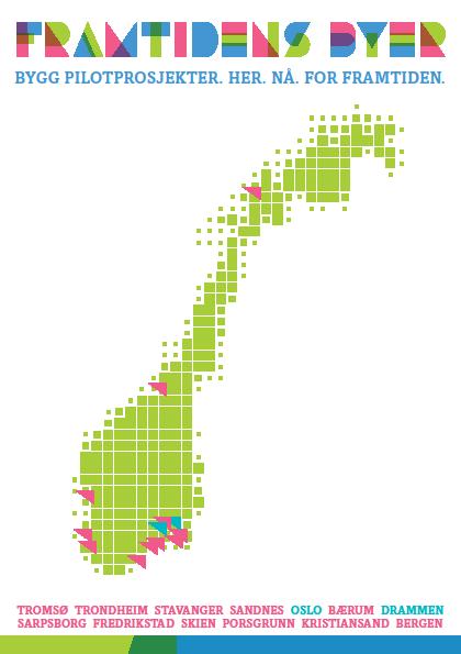 Pilotprosjekter i 13 byer i