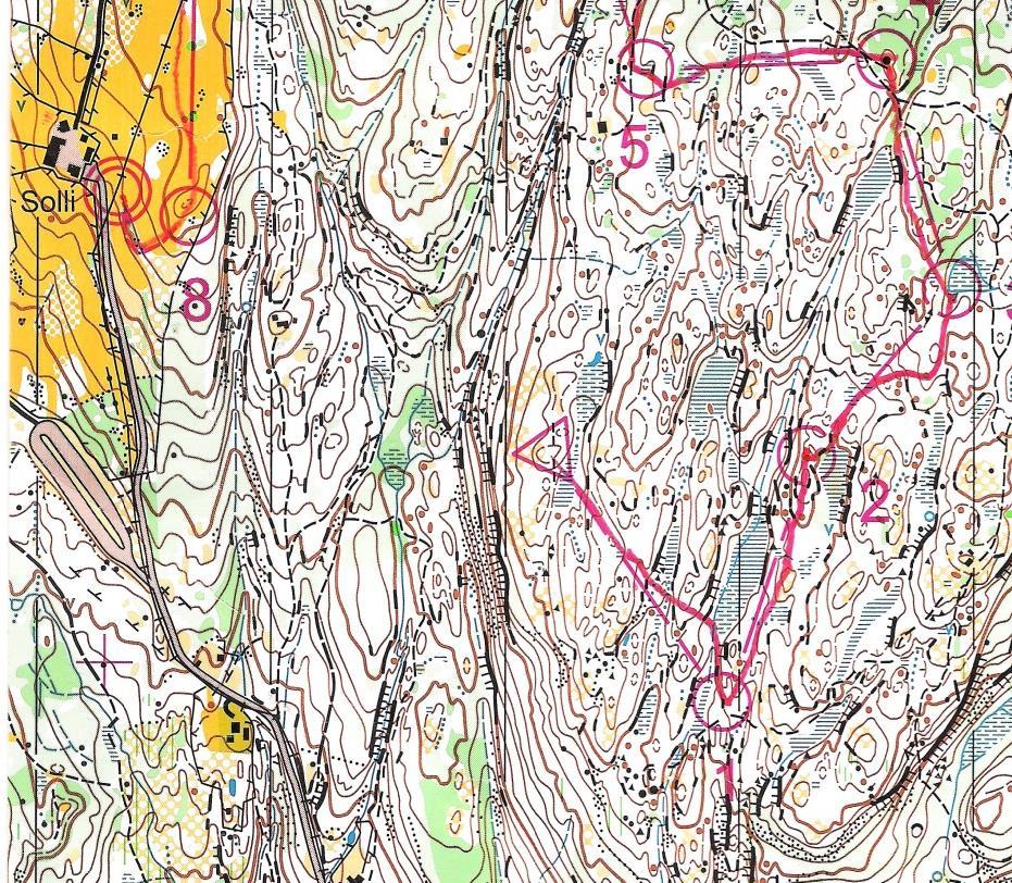 Flere hundre løpere skal varme opp på en smal og bløt sti Flytt starten