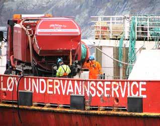 DOBLET KAPASITET Det er Meløy kommune som er oppdragsgiver, og fornyelsen av vannforsyning til Grønøy er etterlengtet.