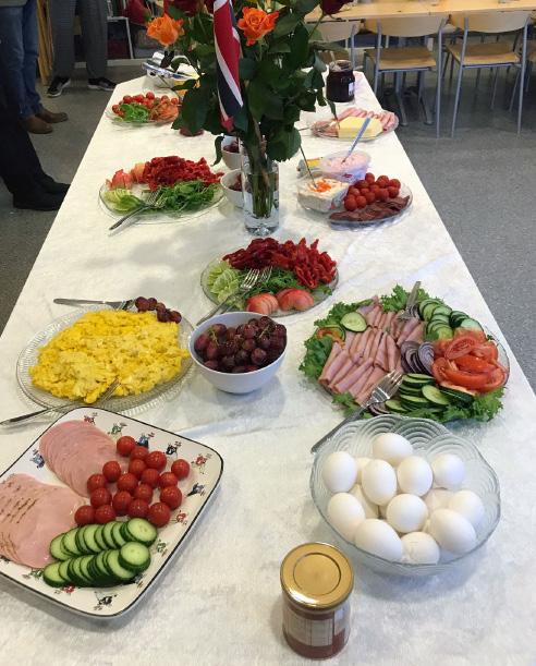 09, var det VM-frokost på kyrkjekontoret, før menn elite kom