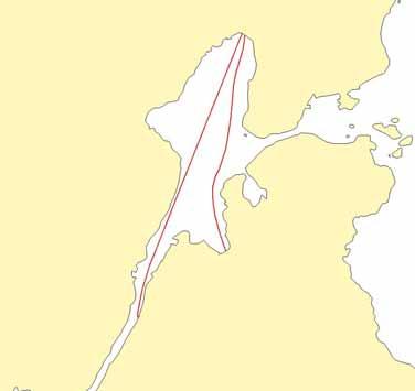 12/08 651 740. * Hordaland. Bømlo. Kuleseidkanalen. Undervannsrørledninger etablert (Submarine pipelines).