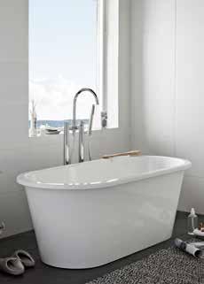 Med målene sine passer det godt der det gamle badekaret ditt pleide å stå. Justerbare føtter for optimal stabilitet. 1562x688x550 mm.
