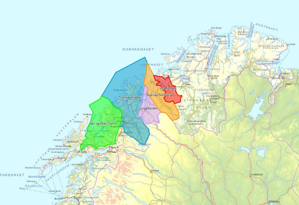 Kystplan Troms Sør- og Midt-Troms - Lenvik - Berg - Torsken - Tranøy - Sørreisa - Dyrøy - Ibestad - Salangen - Lavangen - Gratangen - Skånland - Harstad