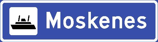 D E E N K E LT E V E G V I S N I N G S S K I LT : : T R A F I K K S K I LT Skiltforskriften, skilt 727: Skiltet viser by, tettsted, admi nistrativ grense eller annet sted av betydning for