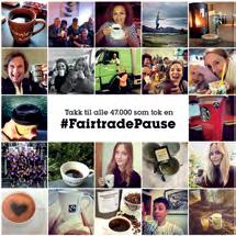 AKTIVITETER 2014 FAIRTRADE-KOMMUNER FAIRTRADE-SKOLER 2014 var året vi hyllet de Fairtrade-merkede produktene i Norge.