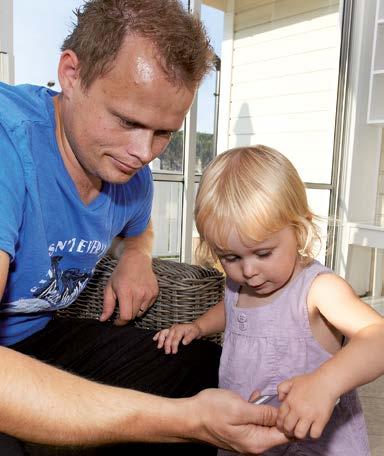 All denne lyden formidles trådløst fra et felles musikksystem som dekker hele huset.