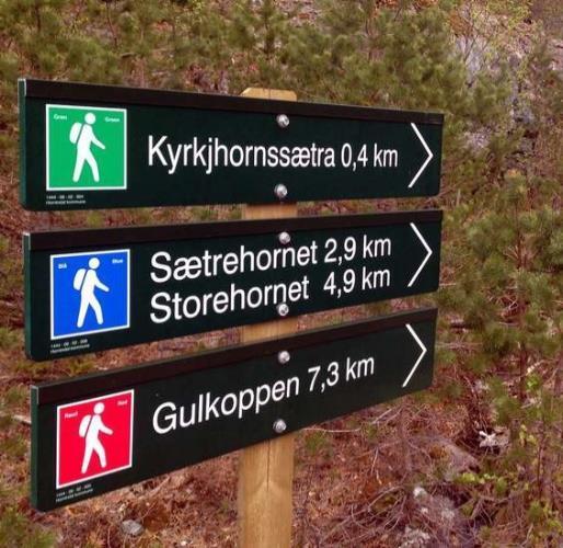 parkeringsmulighet Avfallshåndtering Toaletter Skilting og