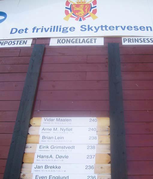 5 Vi støtter skyttersaken i alminnelighet og SKARPSKYTTEN i særdeleshet! Møt opp på skytebanen og TREFF venner og bekjente! Landsskytterstevnet 2007.