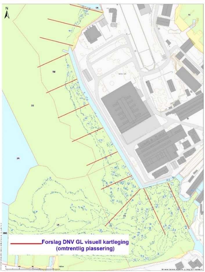 Figur 1-1 Program for visuell kartlegging med foreslåtte