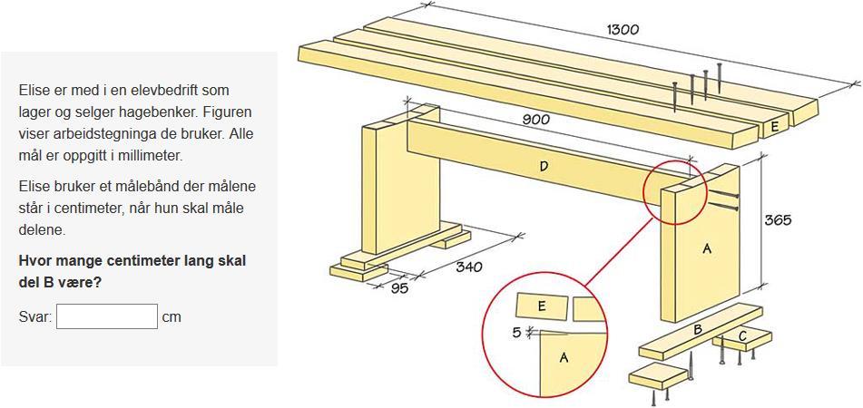 Regning i kunst og håndverk Regning som grunnleggende ferdighet Å kunne regne i kunst og håndverk innebærer blant annet å arbeide med proporsjoner, dimensjoner, målestokk og geometriske grunnformer.