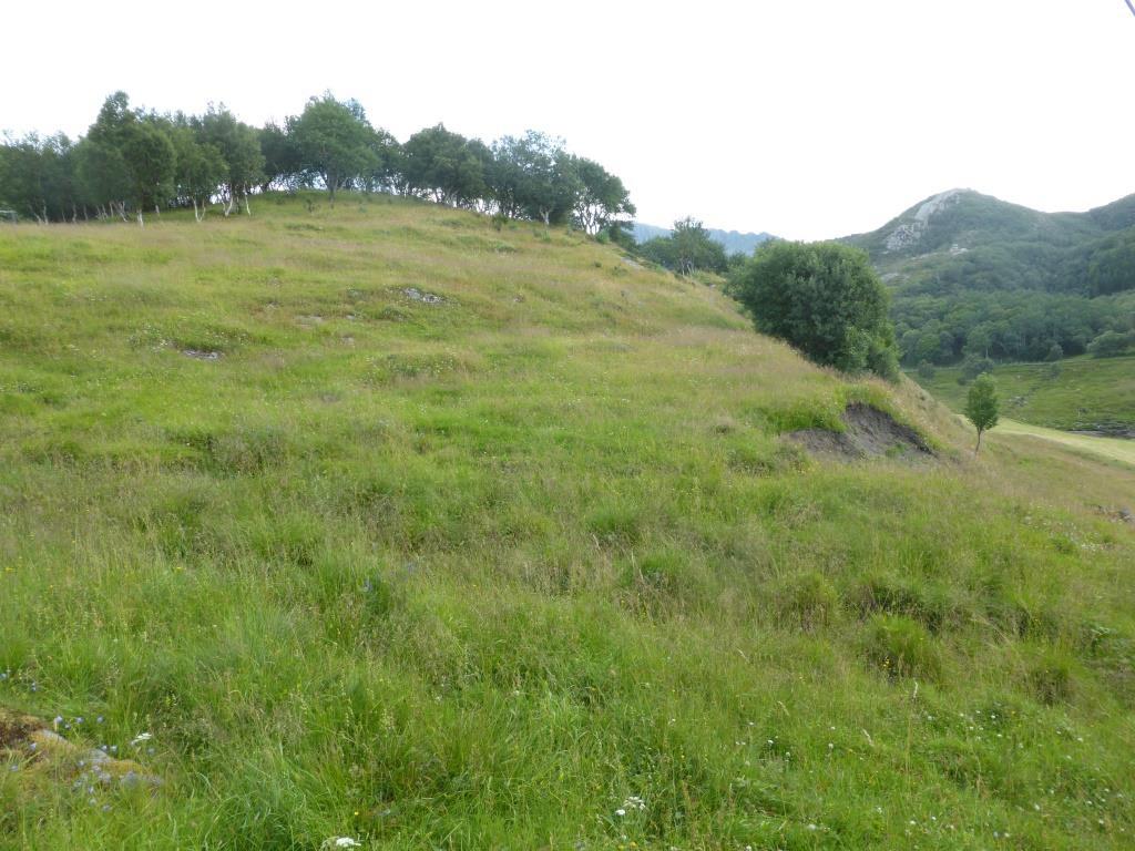 Bilde 4, GLØSEN. Oversikt over lokaliteten sett fra sørvest (Trongskaret) mot nordøst.