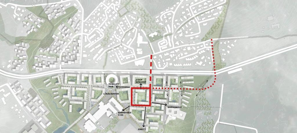 Forhold til planforslag 2424 Madla-Revheim 10-minuttersbyen er en nærhetsstrategi som skal bidra til å tilrettelegge for en levende bydel, et attraktivt bomiljø og høy livskvalitet.