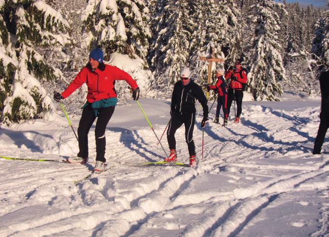 Nilsbyen - Marka - Vintervannet 27. januar - 28.