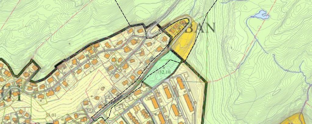 Gjeldende planstatus Kommuneplan Planområdet er i kommuneplanens arealdel (KPA) avsatt til landbruk-, natur-, og friluftsformål, samt reindrift (LNFR) (grønt område), bebyggelse og anlegg (orange