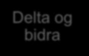 Læringssentret ledelse Delta og bidra Vi