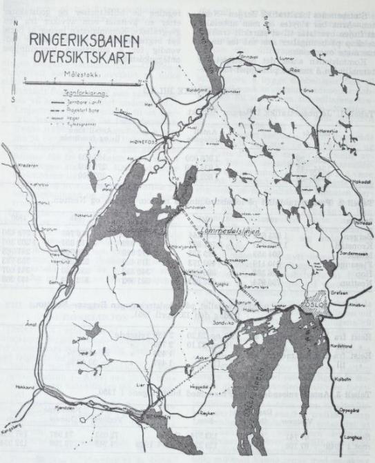 Ringeriksbanen Trasé undersøkt på 1880-tallet Foreslått som del av Bergensbanen på 1890-tallet Med i «Jernbanekommisjonen av 1949» sin innstilling til ny jernbaneplan i 1953 Debattert i Storting i