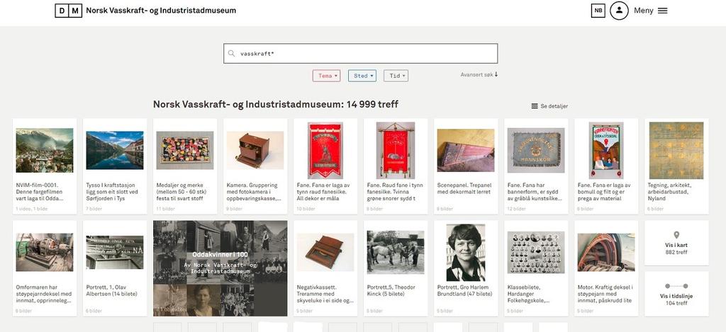 Fotosamlingar Digitalt museum er ein felles, nasjonal katalog over samlingar i norske kunst- og kulturhistoriske museer.