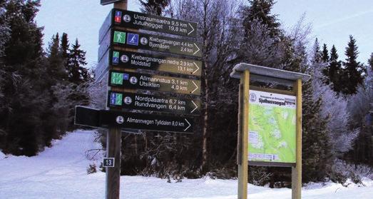 ALVDAL TURFORENING - VINTER OG VÅR 2018 Nye skilt og infotavler ved Sjulhusvangen. V i ønsker velkommen til en ny vinter og vårsesong.