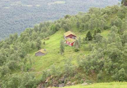 02 Vollasetra (Sunndal) sett fra Langbakksetra.