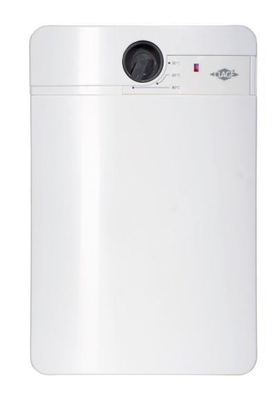 970- Praktisk minibereder 5 liter Montering under vask: (S5-U) eller over vask: (S5-O) Varmer vann fra 10-85 C på 15