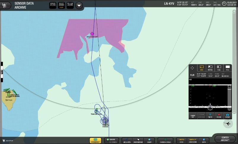 Nederst; Polygonet er georeferert og kan overføres til et kartsystem. 5.12.