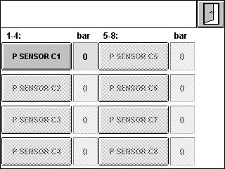 Drift 4 73 Motor (forts.) Trykksensor A / trykksensor B (forts.) MERK: Verdien for overtrykksadvarselen kan ikke være større enn verdien for overtrykksfeilen.