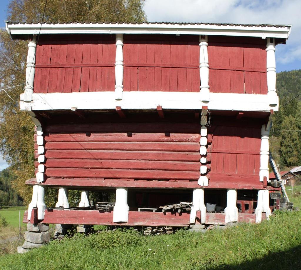 Figur 2. Skjønne, Søre. Loftet sett fra syd. Foto. J. Brænne.