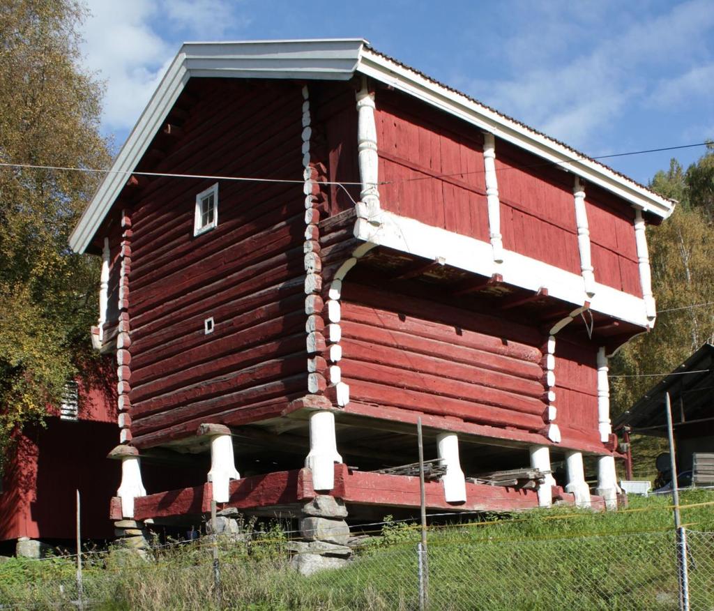 Figur 3. Skjønne, Søre. Loftet sett fra sydvest. Foto. J. Brænne.