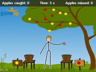 Prosjektutvikla - epleplukkespill Spill som tar utgangspunkt i noen øvelser Er justert