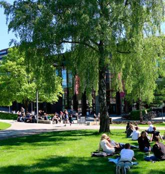 Informatikkbygningen Ole-Johan Dahls hus er et av verdens mest moderne universitetsbygg og brukes