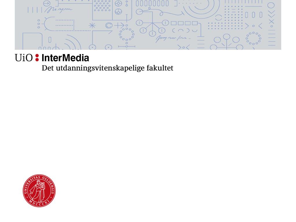 Informasjonsteknologi og pedagogikk Anders Mørch InterMedia, Universitetet i Oslo Epost: