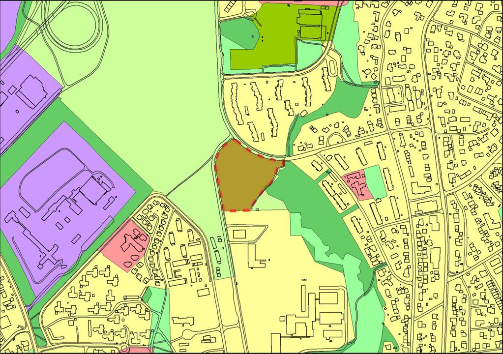 Brundalen/Charlottenlund/Jakobsli Brundalen/Charlottenlund/Jakobsli; del av 16/7 (Øvre Rotvoll) Konklusjon: Foreslås ikke som lokalsenter.